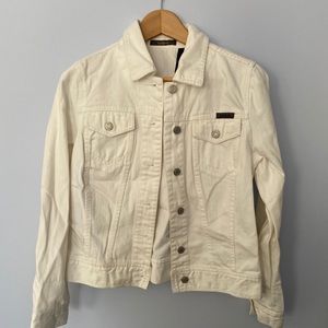 White Denim Jacket
